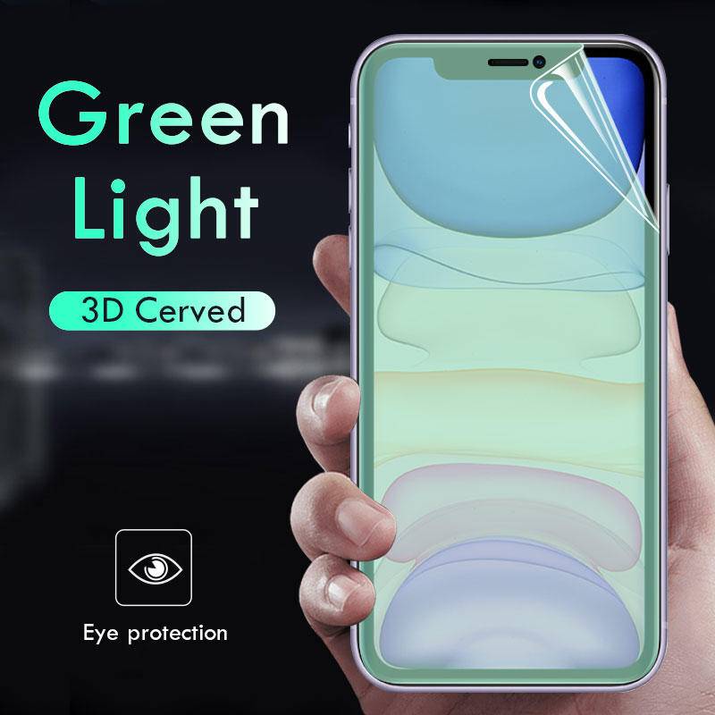 Film Hydrogel Pelindung Layar Untuk iPhone 11 12 13 Pro Mini XS Max SE 2020 2022 SE3 XR X 7 6s 8 Plus