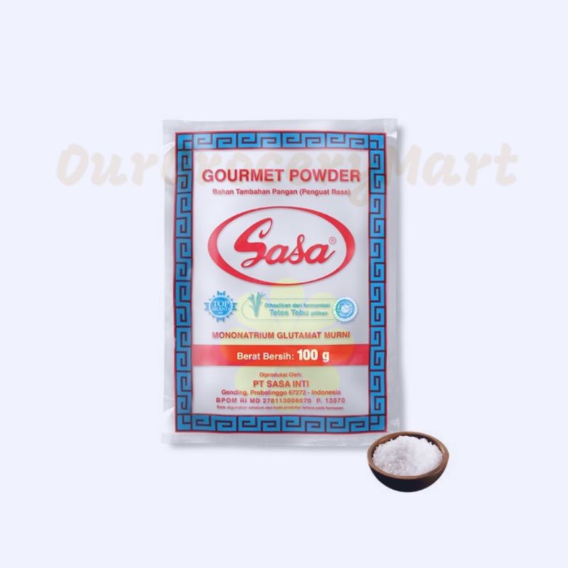 

SASA MECIN MSG PENYEDAP/PENAMBAH RASA MASAKAN 1 pcs (100 gram)