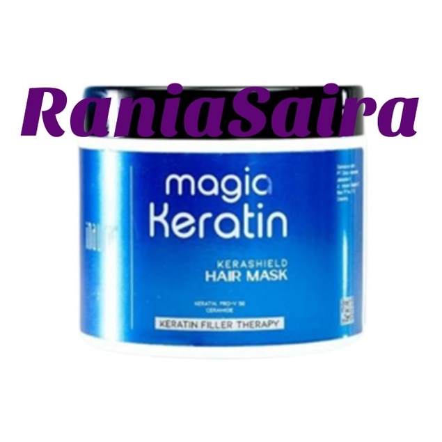 Jual INAURA Magia Keratin Kerashield Hair Mask 500ml Masker Rambut ...