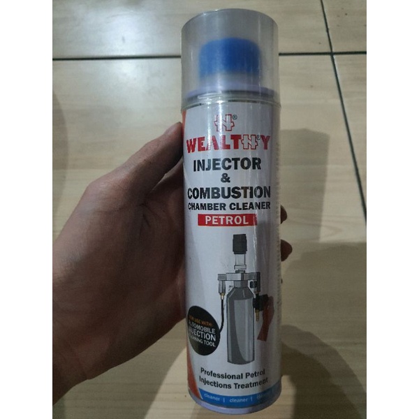 CUCI GUDANG Wealthy Injector & Combustion Chamber Cleaner Petrol (Jet Clean) 300ml