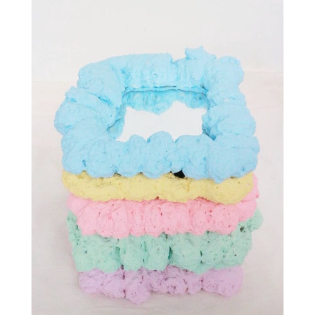 

Foam Mirror Square warna Pastel uk. 15x15cm