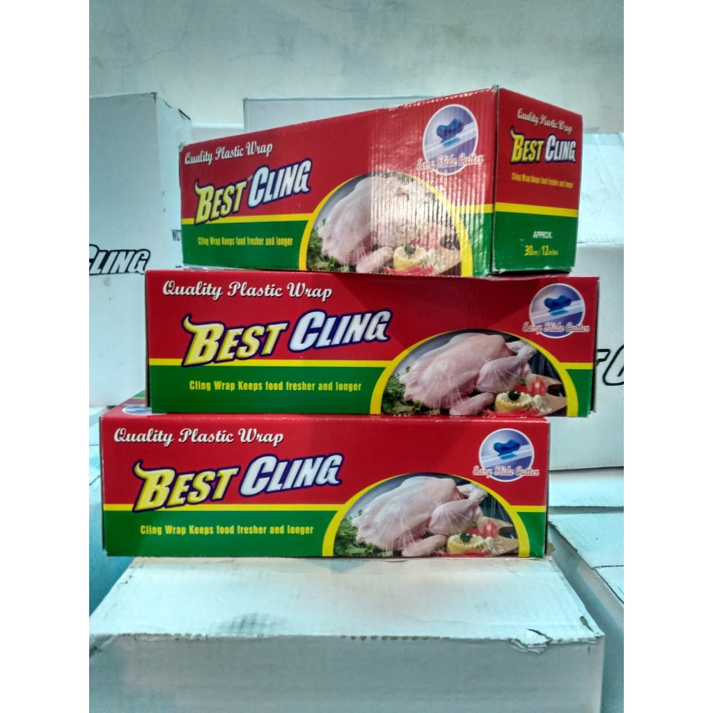 Food Wrap Wrapping Plastik Penutup makanan Buah Best Cling 30cm | Plastik Wrap