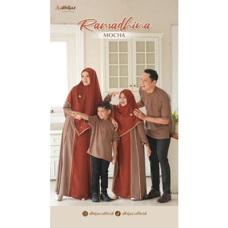 Ready Koko Rama Mocha M dan Koko anak xs/Sarimbit Alhijaz