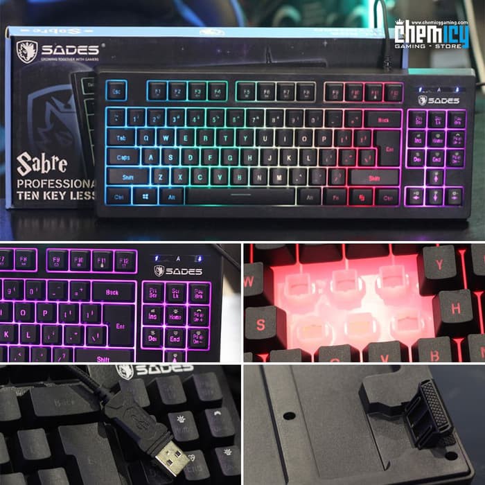 Sades Sabre TKL RGB Gaming Keyboard