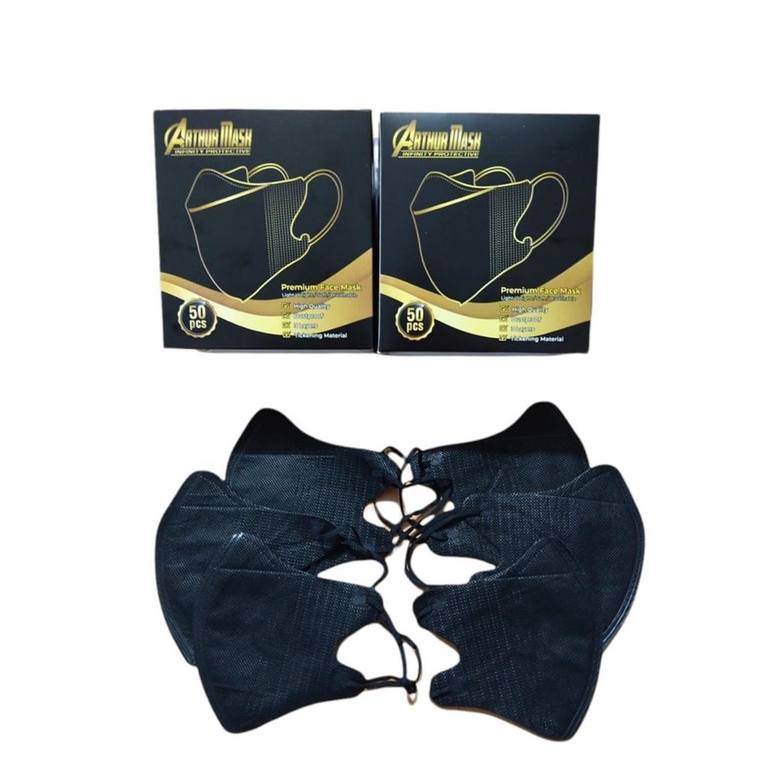 Masker Duckbill 3 Ply Mirip Sensi Isi 50 Pcs