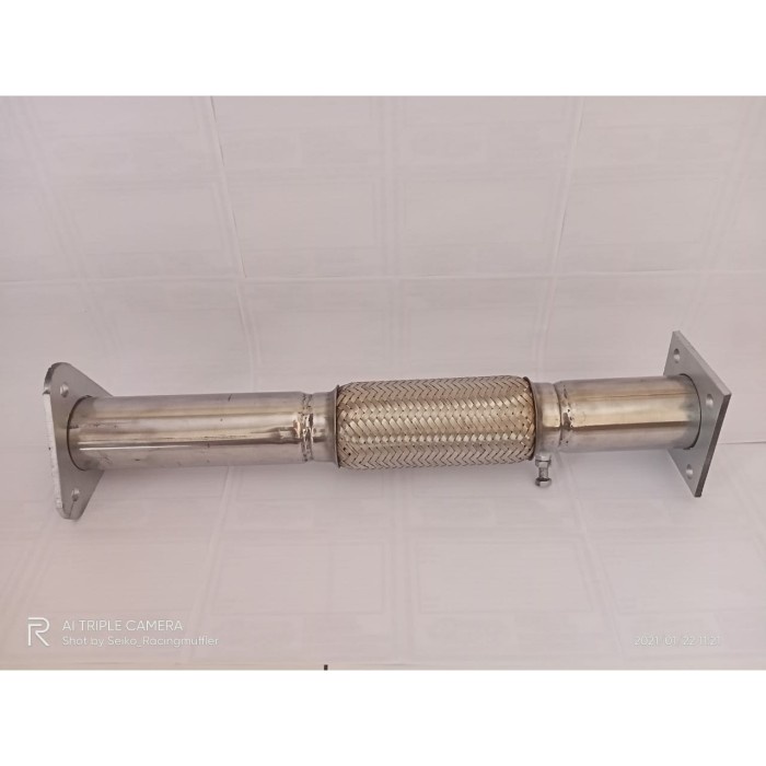 (100% Quality) Fleksibel flexible knalpot canter ngir