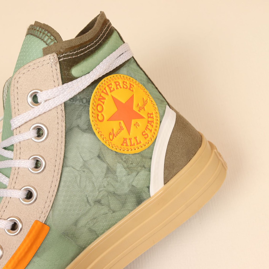 Converse CTAS 1970s X OffWhite Green