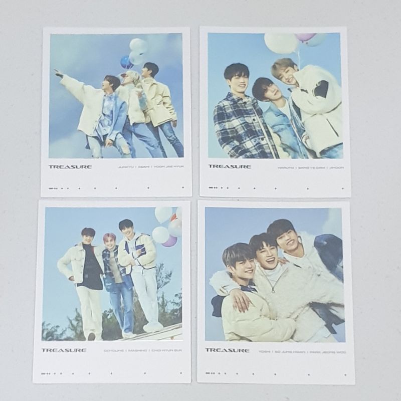TREASURE POLAROID OFFICIAL FROM ALBUM TREASURE EFFECT