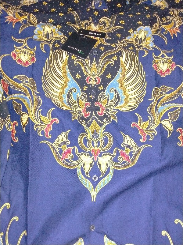 Kemeja Alisan Batik Lengan Panjang Kemeja Batik (slimfit)