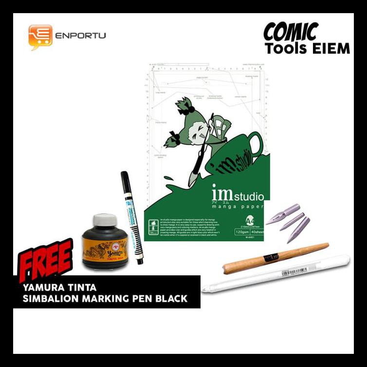 

BARU PAKET COMIC TOOLS EIEM PERALATAN MELUKIS TERLARIS DAN MURAH