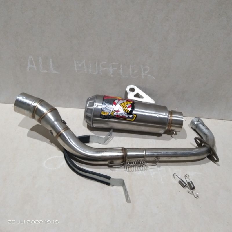 knalpot racing Kawahara gtx Mio sporty dan Mio soul