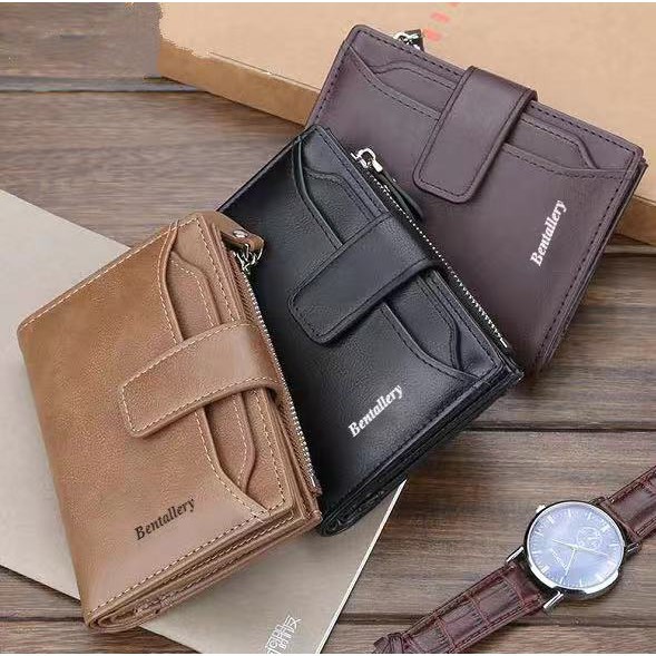 COD DOMPET PRIA IMPORT MATERIAL PU DOMPET PENDEK DOMPET LIPAT Alibaba1688