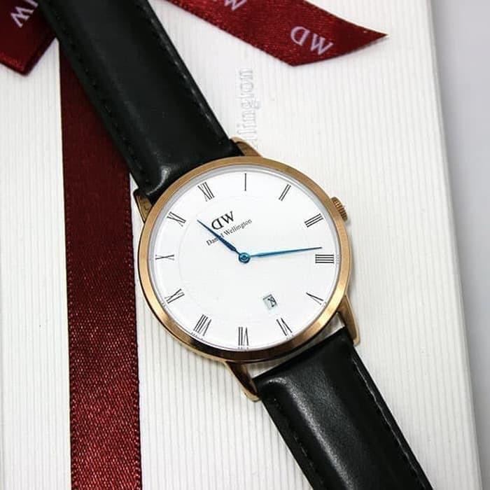 Jam Tangan Dw Danie Wellington Dapper Sheffield Rosegold Ori Murah Original