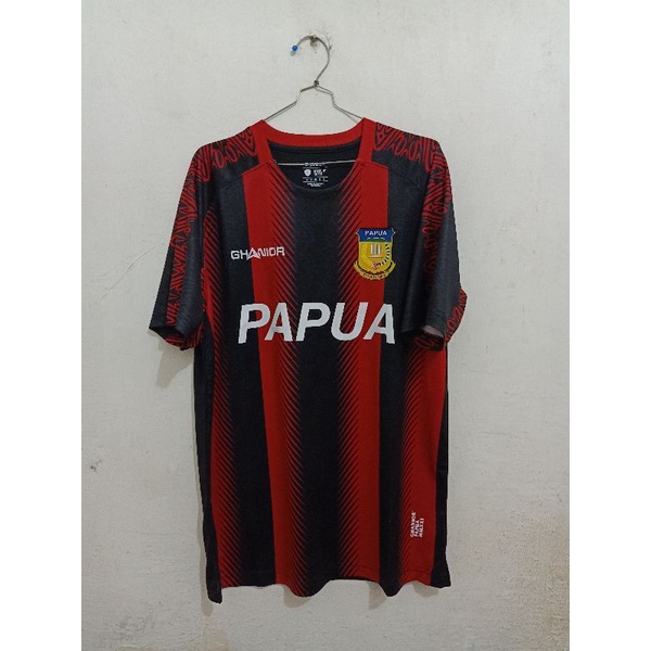 Jersey Papua Home Futsal PON 2020 Original Ghanior 1stel