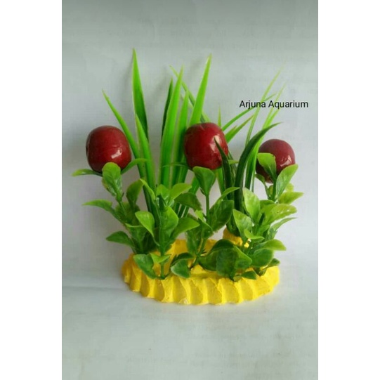 Bunga buah asesoris Aquarium akuarium