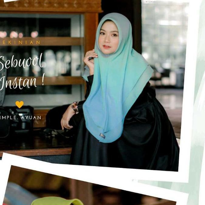 ☋ Hijab Instan Qumi Sebuool Rapi sekali tiup ☞