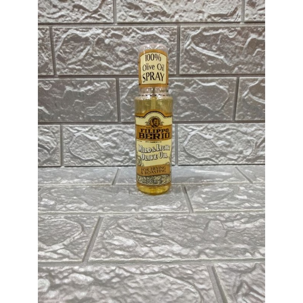 

Filippo Berio Minyak Zaitun Mild Olive Oil Spray 200Ml