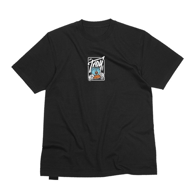 Troy Company T-Shirt Kaos Hitam MT 1313