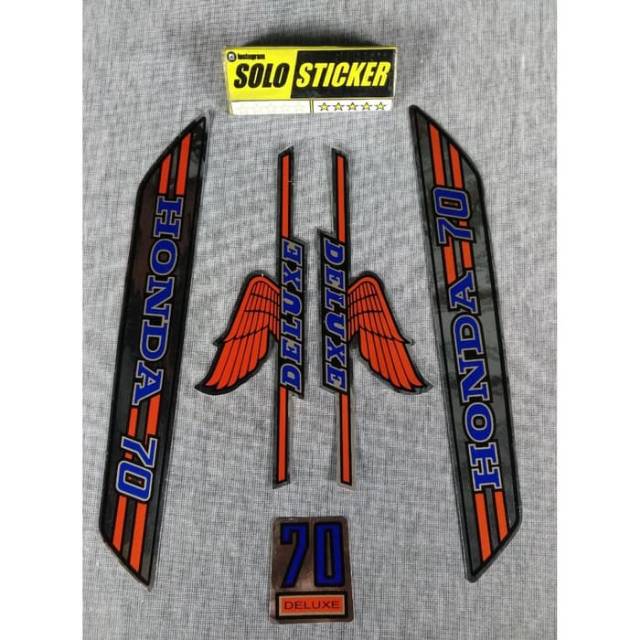 BISA COD (TERLENGKAP) -Striping Motor Standar Honda C70-Pitung