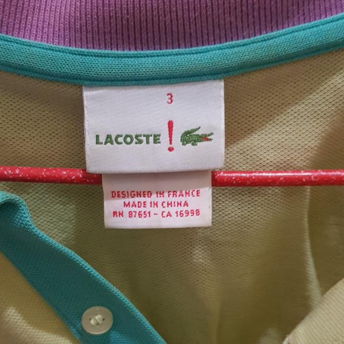 Buruan Serbu] Kaos Lacoste Original Preloved / Baju /Kemeja /Polo