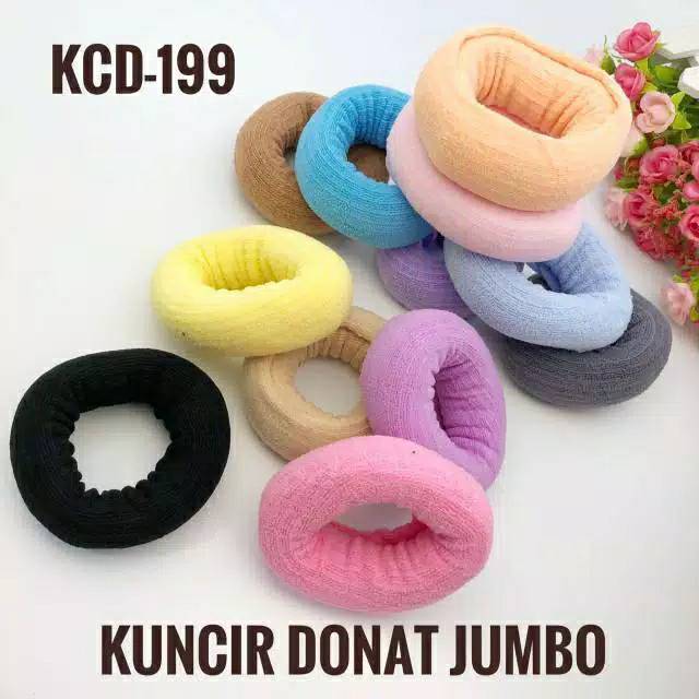 KUNCIRAN DONAT JUMBO WARNA WARNI #BEST SELLER#