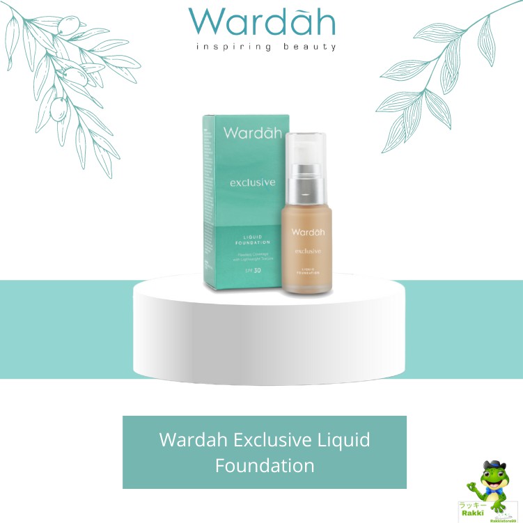 ❣️Rakkistore99❣️Wardah Exclusive Liquid Foundation SPF 30 (100% Original)