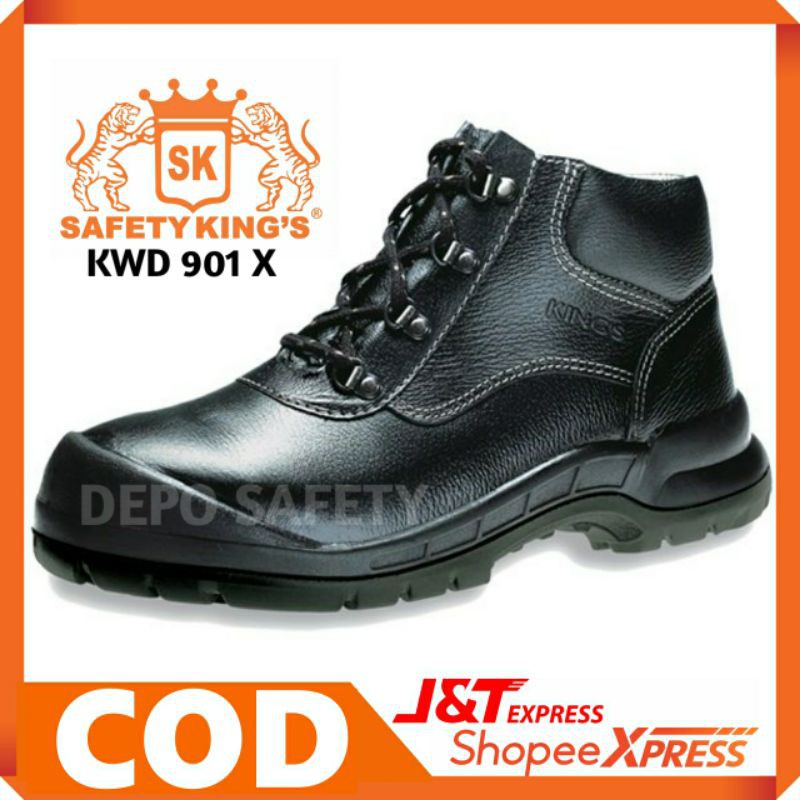 Sepatu Safety KING'S KWD 901 803 806 807 706 800 X Original 100% BERKUALITAS - Safety Shoes Kings SNI