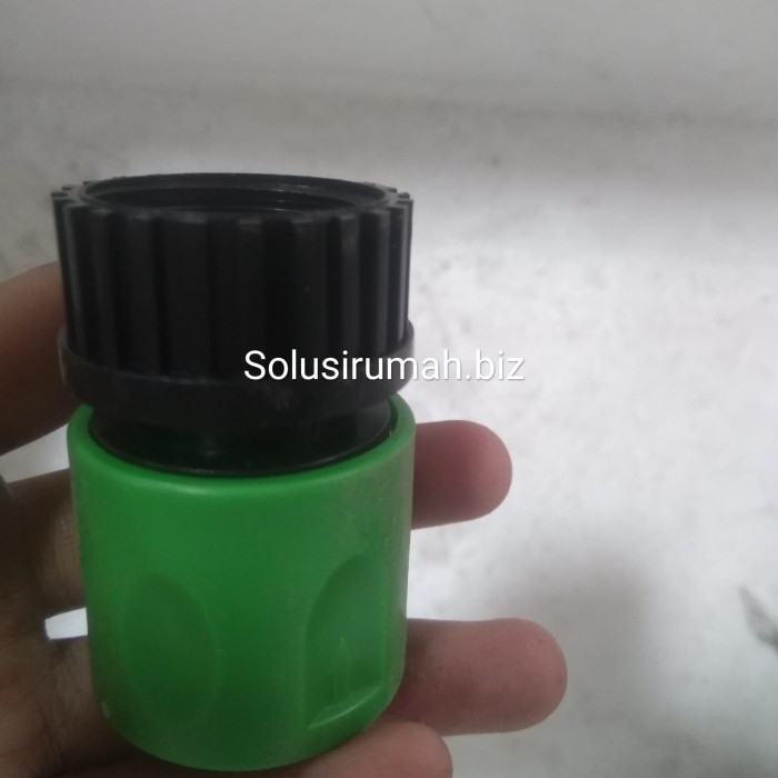 SAMBUNGAN SELANG SOK 18 mm * SDD 3/4 DINAMO COP PVC SELANG 5/8