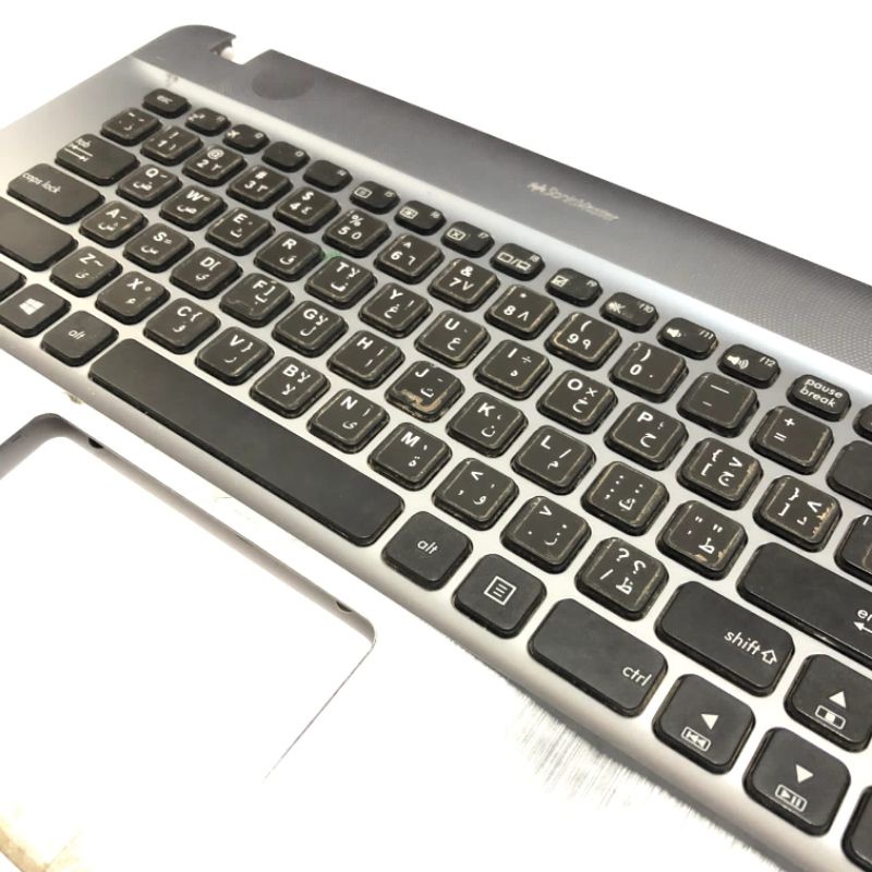 Casing Keyboard Palmrest Keyboard Laptop Asus X441