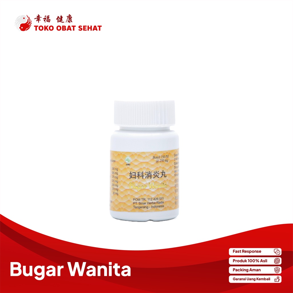 BUGAR WANITA obat keputihan - gatal - bau tak sedap pada kewanitaan