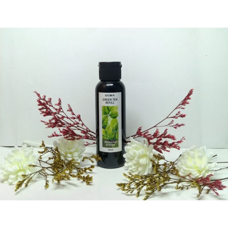 Reed Diffuser Aromatherapy Bunga Difuser Aroma Pengharum Ruangan Pewangi Oil Reed Difuser REED DIFFUSER LOVER'S GRASS REED DIFFUSER REFILL REED DIFFUSER HAMPERS PENGHARUM RUANG AROMATERAPI-REFILL100ml GREENTEA