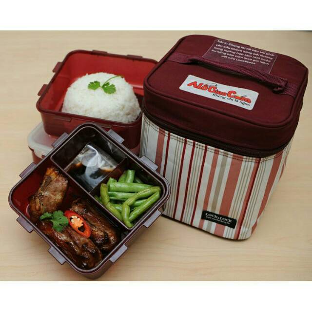 Lock n Lock Family Lunch Box 3 pcs Kotak bekal