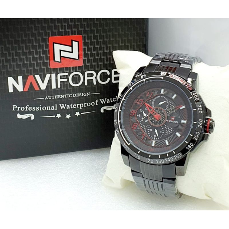 Jam Tangan Pria Naviforce Original 9180 Garansi 1 Tahun Gratis Ongkir COD