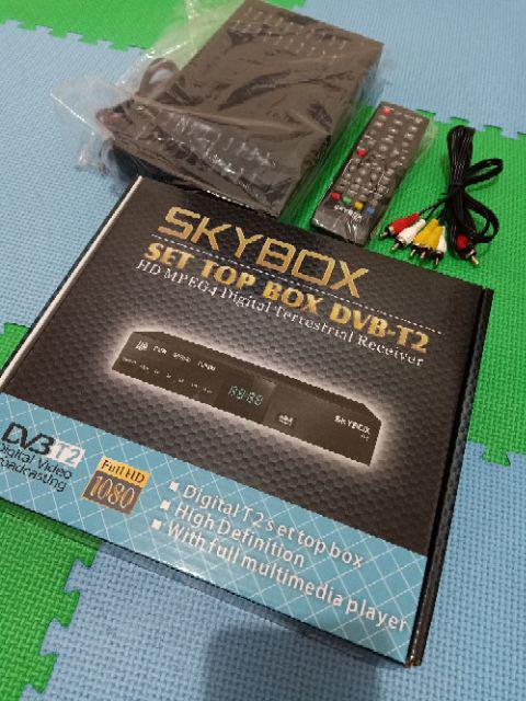 Set Top Box DVB-T2 ALL NEW SKYBOX - Termurah Dan