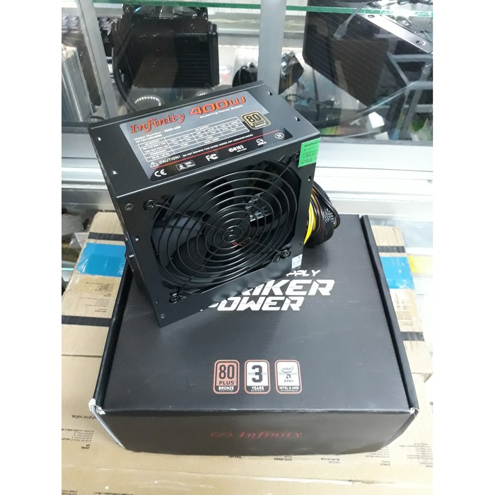 POWER SUPPLY Infinity Striker Power 400W 80+ Bronze