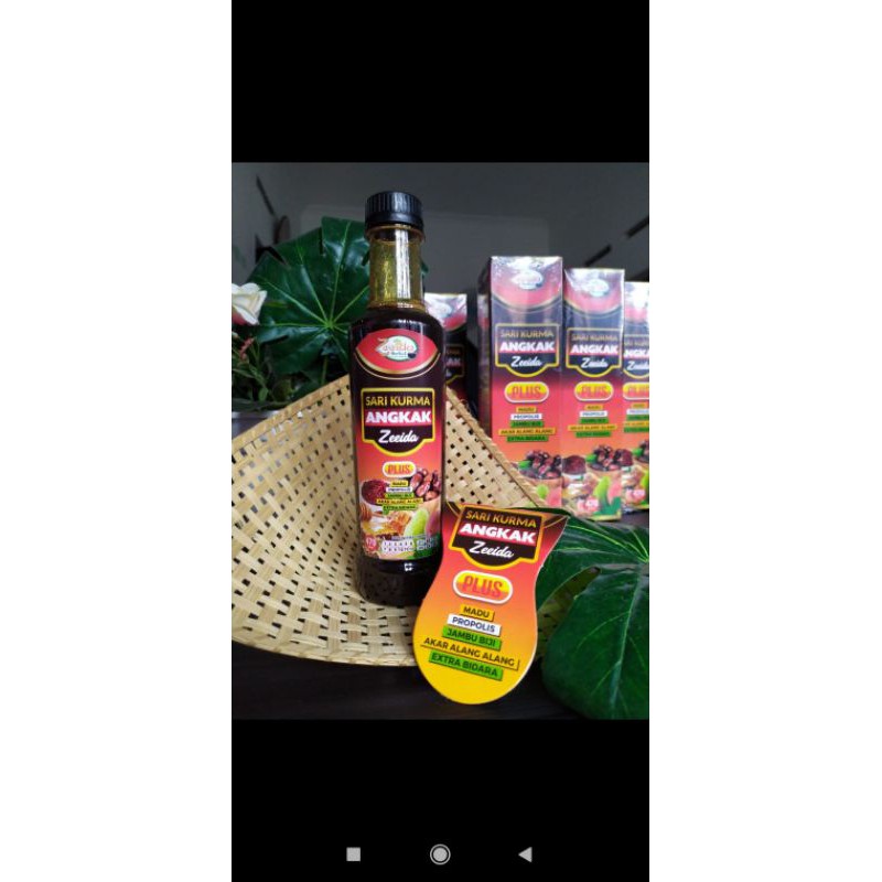 

Sari Kurma Madu Angkak Zeeida Plus Bidara/ BPOM