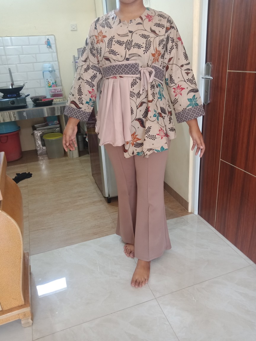 Batik Couple Blouse Atasan Modern Ready Batik Anak Cowok