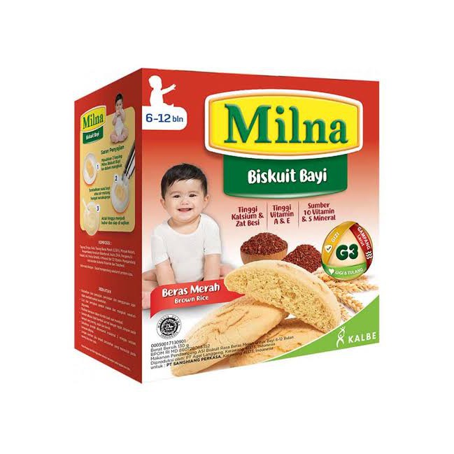 Milna Biskuit Bayi 130gr (6-12 bulan)