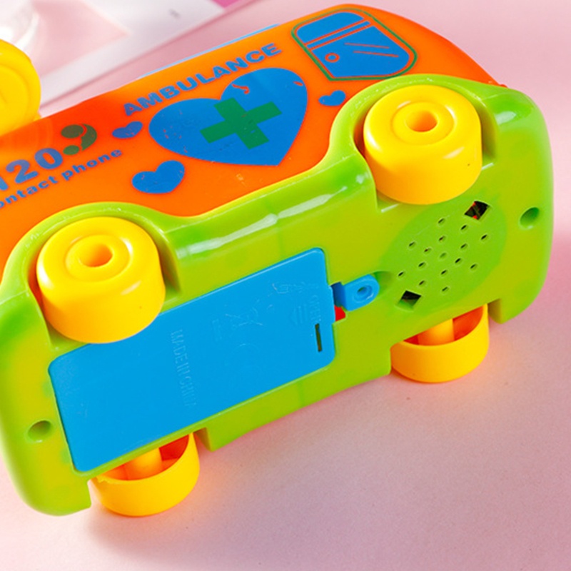 Mary Kids Pretend Electric Phone Aksesoris Multifungsi Edukasi Untuk Bermain Meja Paud Mainan Hadiah Terbaik