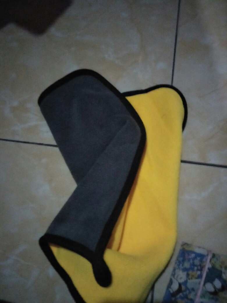 500 Gsm Kain Lap Kuning Microfiber Detailing Mikro Fiber Kuning 30x30 Cm Kain Cuci Motor Mobil Tebal