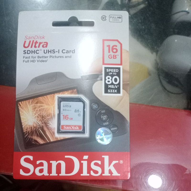 Jual Sd card hc vgen 16gb/SD CARD 16 SANDISK ULTRA NEW Shopee Indonesia