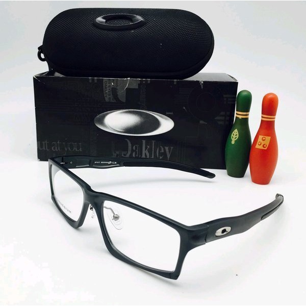 Jual frame kacamata minus anti radiasi oakley pitboss 2 lx dark grey