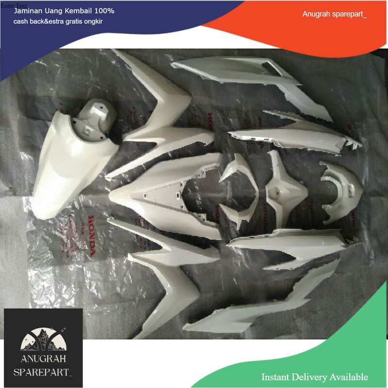 Full Set Body Halus Vario 125 150 New 2018 2019 2020 putih Original