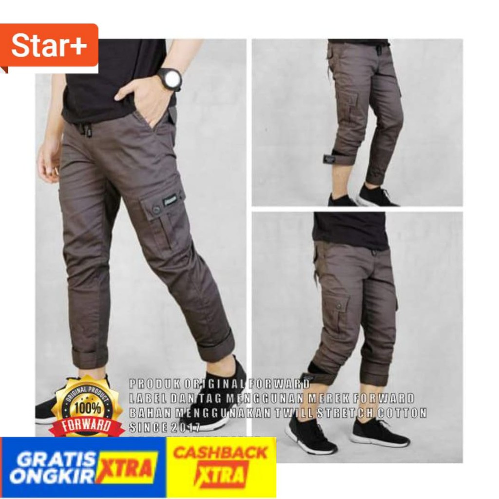 KATOK MURAH COWOK PRIA LAKI DEWASA ANAK REMAJA KECIL BESAR / Celana Panjang Cargo Pria Original
