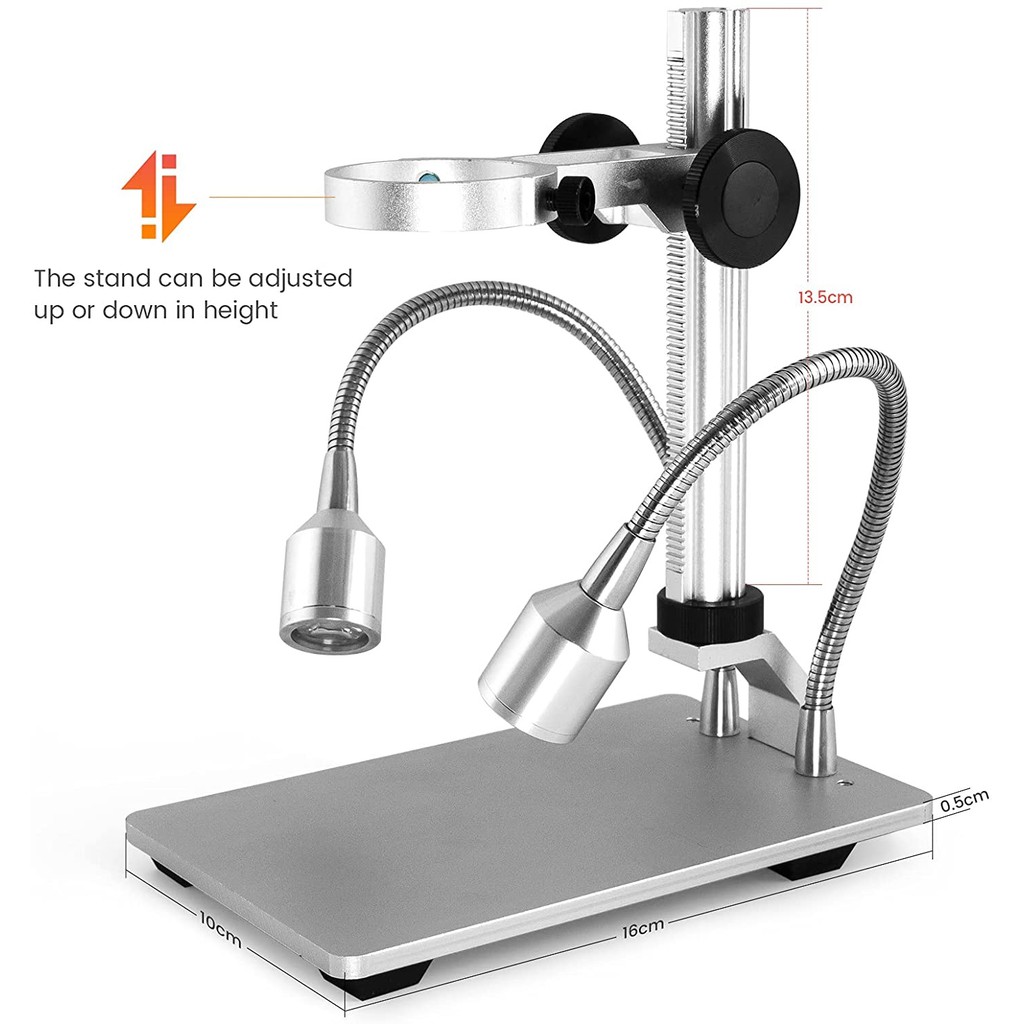 ANDONSTAR AD106S - Digital USB Full HD Microscope 4.3-inch Screen