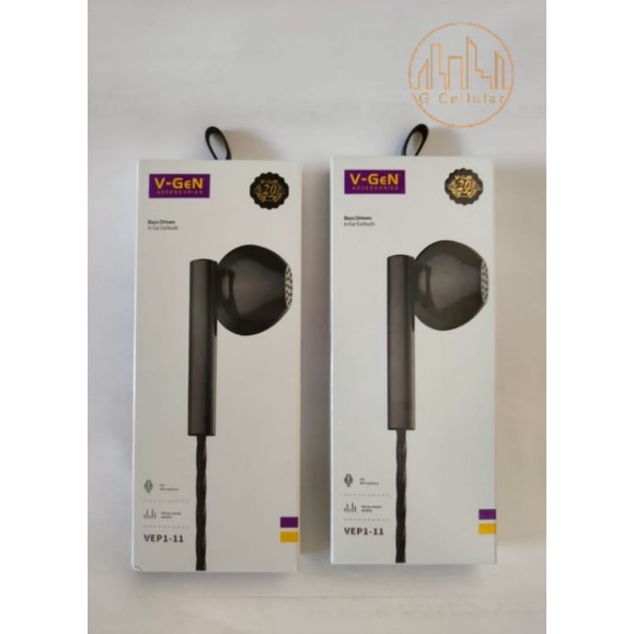 HEADSET V-GEN ORIGINAL SUPER BASS