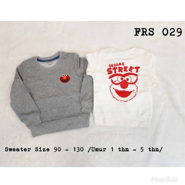 ♥BabyYank♥ SWEATER PREMIUM ELMO