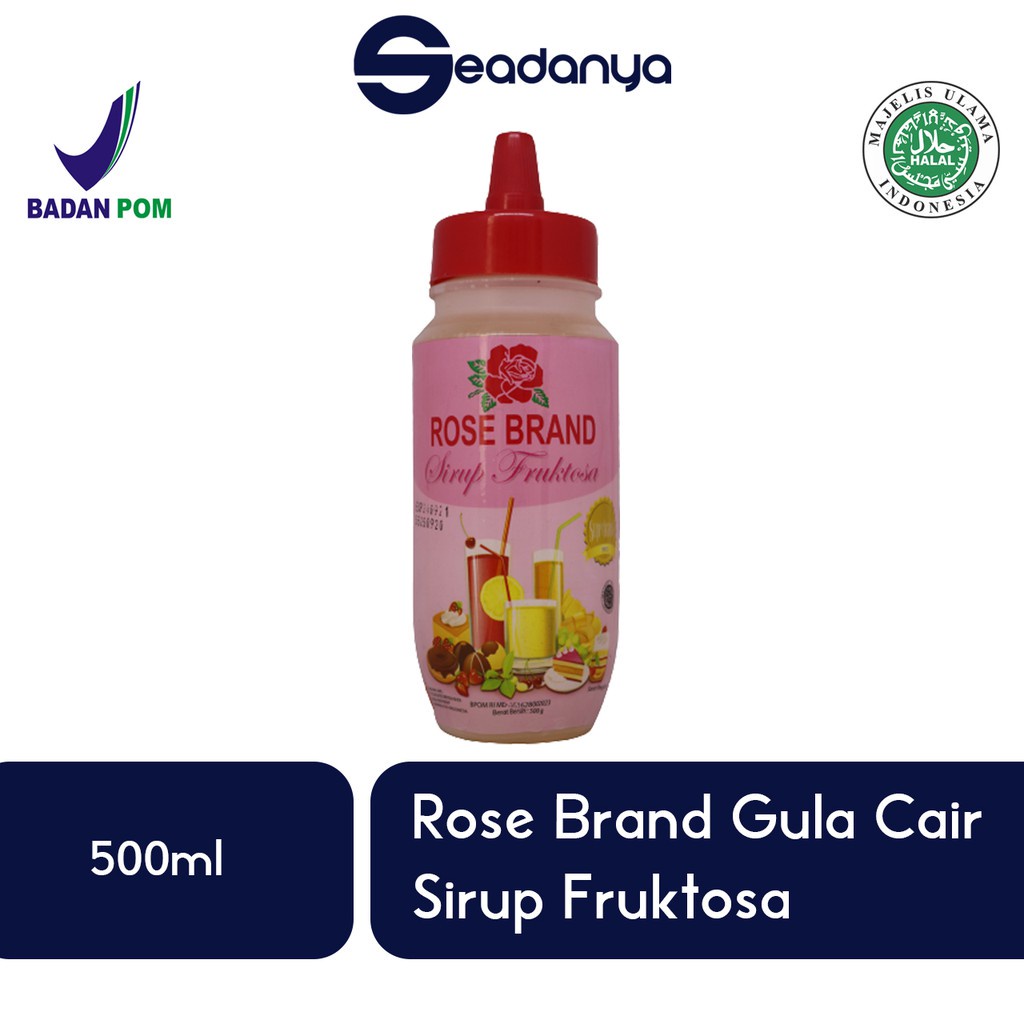 

Rose Brand Sirup Fruktosa Gula Cair 500g Halal BPOM - Harga Promo
