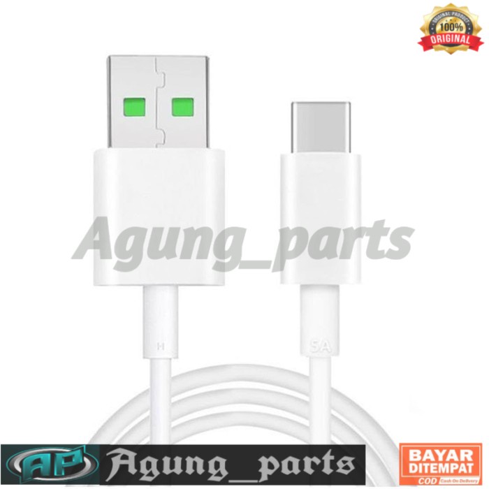 KABEL DATA OPPO VOOC TYPE - C