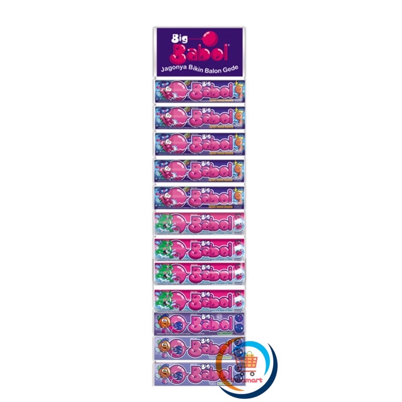 Big Babol Permen Karet Stik Isi 12 pcs